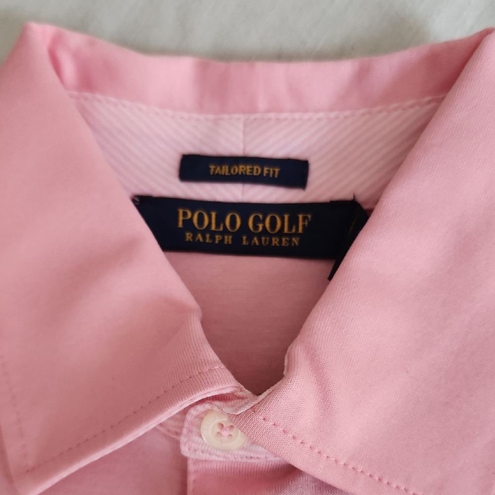 Polo Ralph Lauren Pebble Beach Pink Polo Shirt - Picture 3 of 7